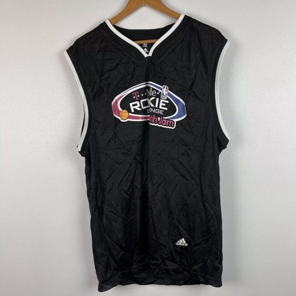 Adidas Men’s Large Rookie Challenge NBA Jersey T-Mobile New Orleans #8 Black - Picture 3 of 6